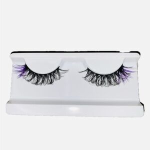 Purple False Eyelashes